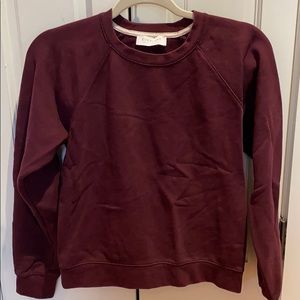 Everlane light weight crew neck sweatshirt